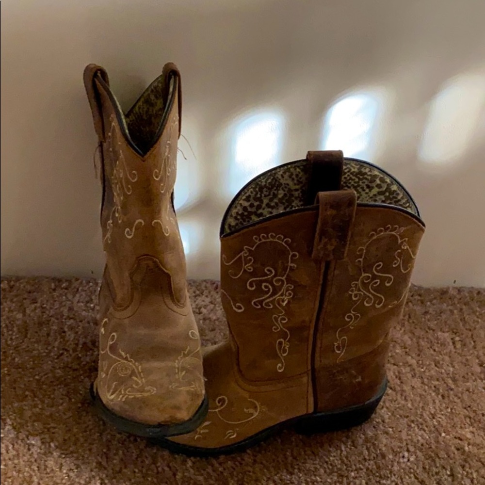 Girls Smoky Mountain cowboy boots